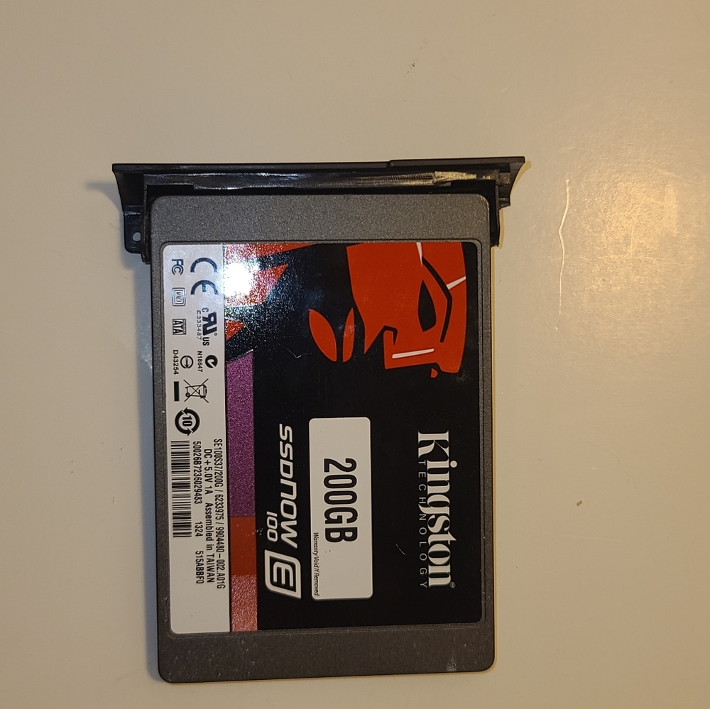 Kingston 200GB SSDNow E100 Enterprise (I-F2)